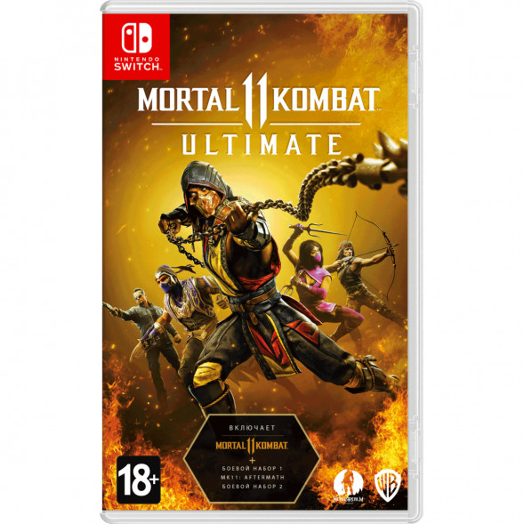 Игра Mortal Kombat 11 Ultimate (код загрузки) [Nintendo Switch, русские субтитры] в Москве