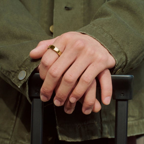 Умное кольцо Oura Ring 5 (размер 8), золотой/Gold в Москве