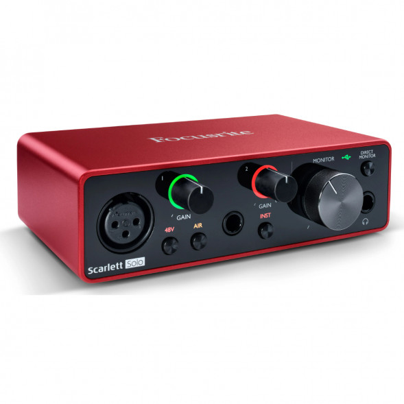 Внешняя звуковая карта FOCUSRITE Scarlett Solo 3rd Gen в Москве