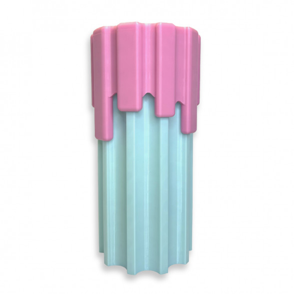 Ваза HatRom Drip, розовый - бирюзовый в Москве