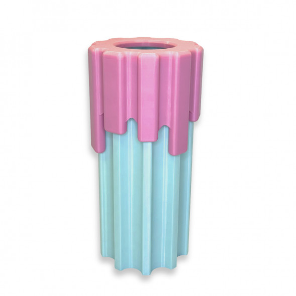 Ваза HatRom Drip, розовый - бирюзовый в Москве