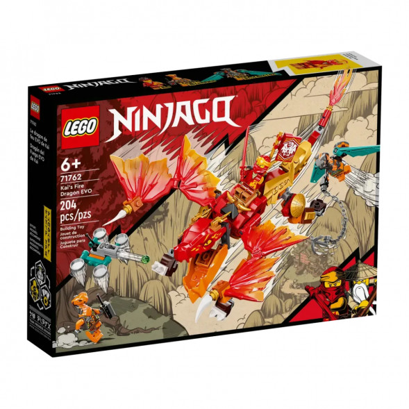 Конструктор LEGO Ninjago 71762 Огненный дракон ЭВО Кая в Москве