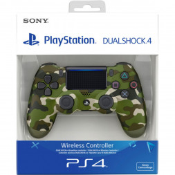 Геймпад Sony DualShock 4 v2 CUH-ZCT2, зеленый камуфляж