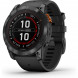 Умные часы Garmin Fenix 7X Solar серый с черным ремешком 010-02541-01 в Москве