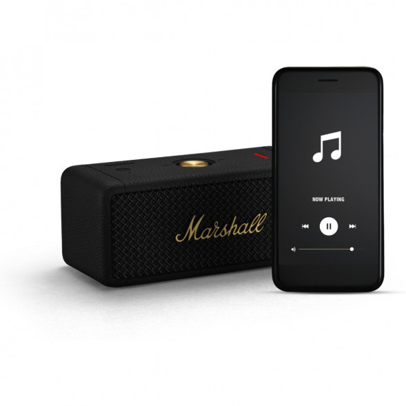 Портативная акустика Marshall Emberton II, 20 Вт, Black/Brass в Москве