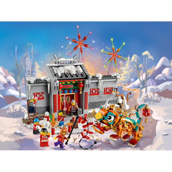 Конструктор LEGO Chinese New Year 80106 Легенда о Няне в Москве