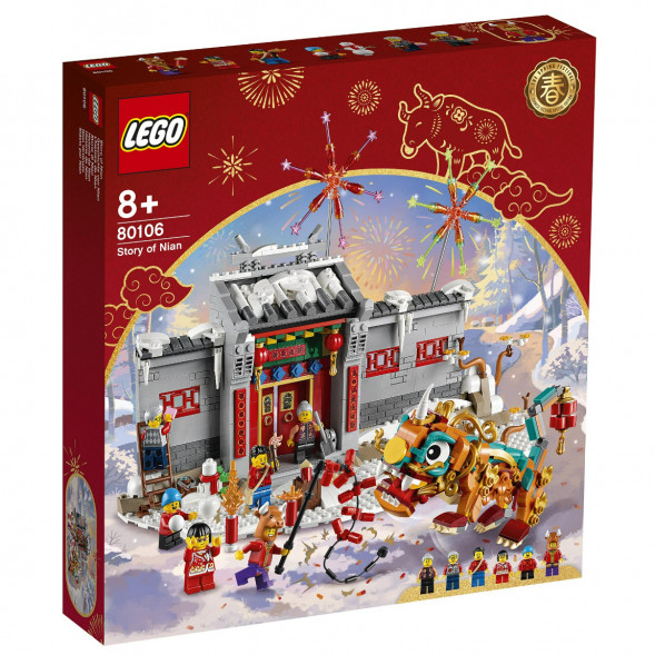 Конструктор LEGO Chinese New Year 80106 Легенда о Няне в Москве