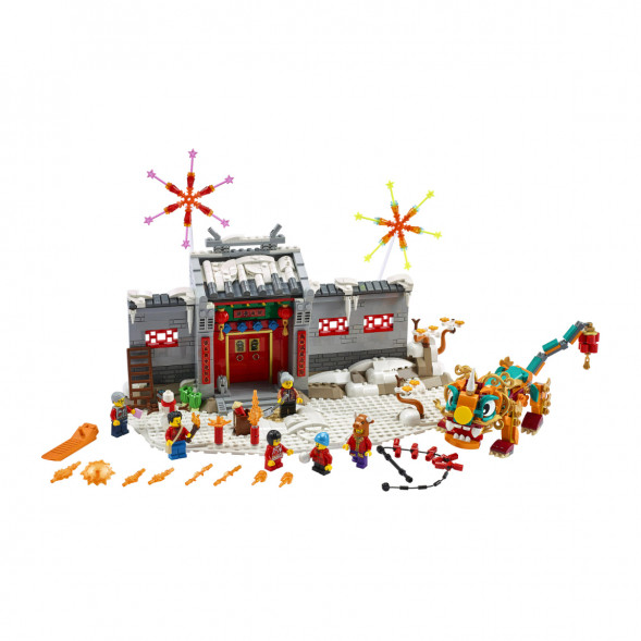 Конструктор LEGO Chinese New Year 80106 Легенда о Няне в Москве
