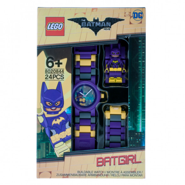 Часы LEGO Super Heroes 8020844 Batman Movie Бэтгерл с минифигуркой в Москве