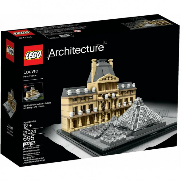 Конструктор LEGO Architecture 21024 Лувр в Москве
