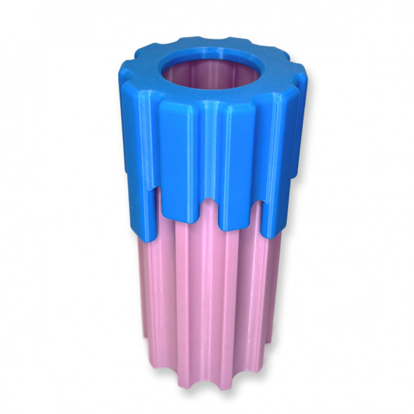 Ваза HatRom Drip, розовый - синий в Москве