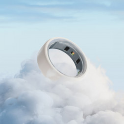 Умное кольцо Oura Ring 4 Ceramic (размер 13), Облако/Cloud