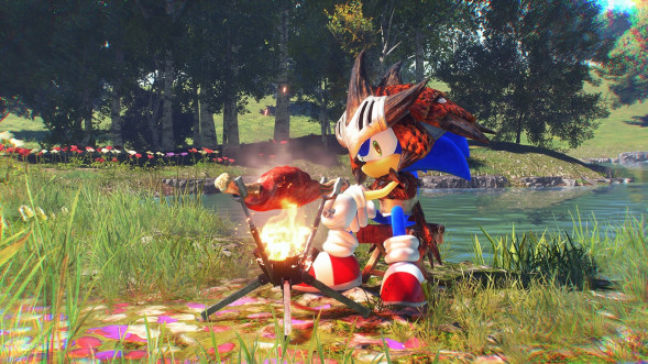 Игра Nintendo Switch - Sonic Frontiers (русские субтитры) в Москве