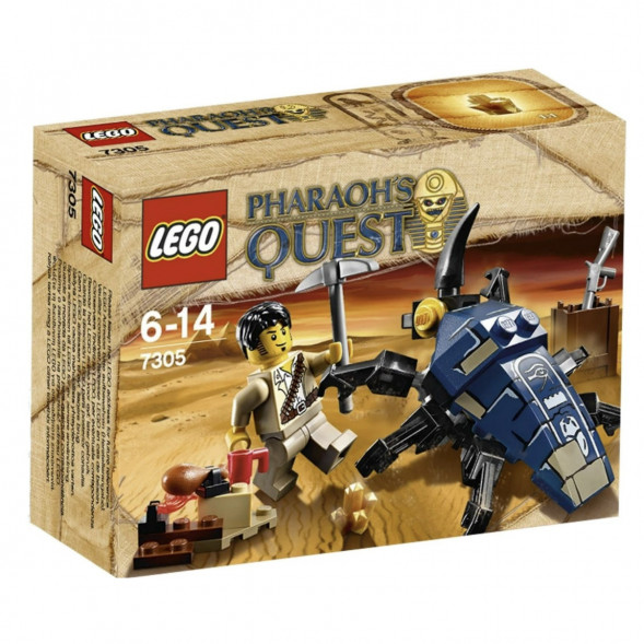 Конструктор LEGO Pharaohs Quest 7305 Атака скарабея в Москве