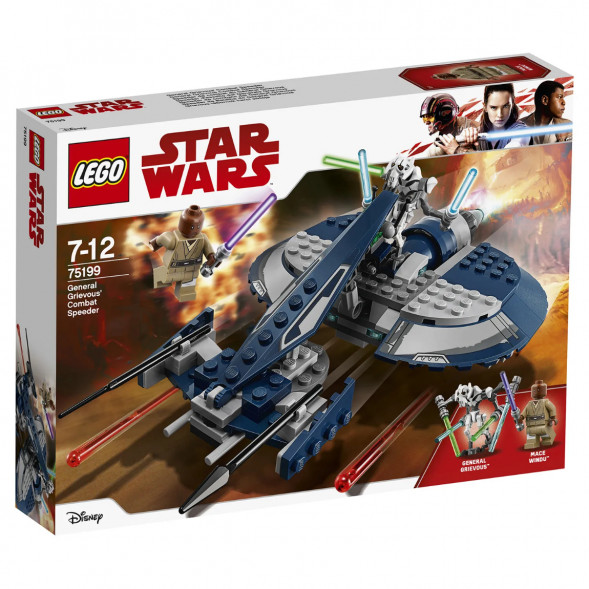 Конструктор LEGO Star Wars 75199 Боевой спидер генерала Гривуса в Москве