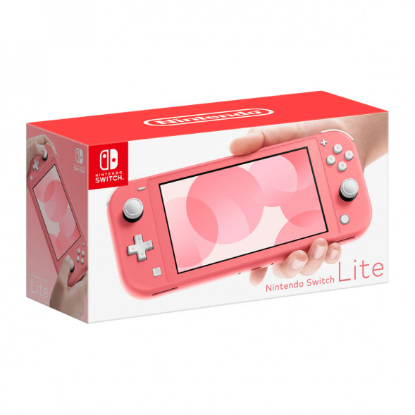 Игровая приставка Nintendo Switch Lite 32 ГБ, коралловый в Москве