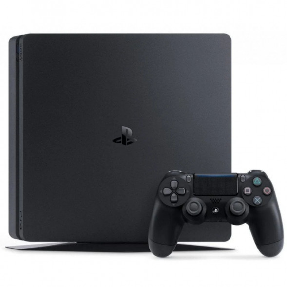 Игровая приставка Sony PlayStation 4 Slim 1TB black в Москве