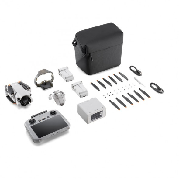 Квадрокоптер DJI Mini 4 Pro Fly More Combo Plus с пультом DJI RC2 в Москве