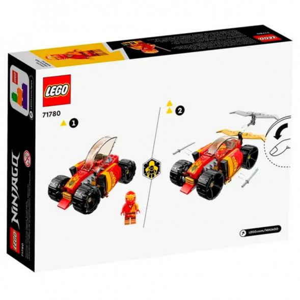 Конструктор LEGO Ninjago 71780 Гоночный автомобиль ниндзя Кая в Москве