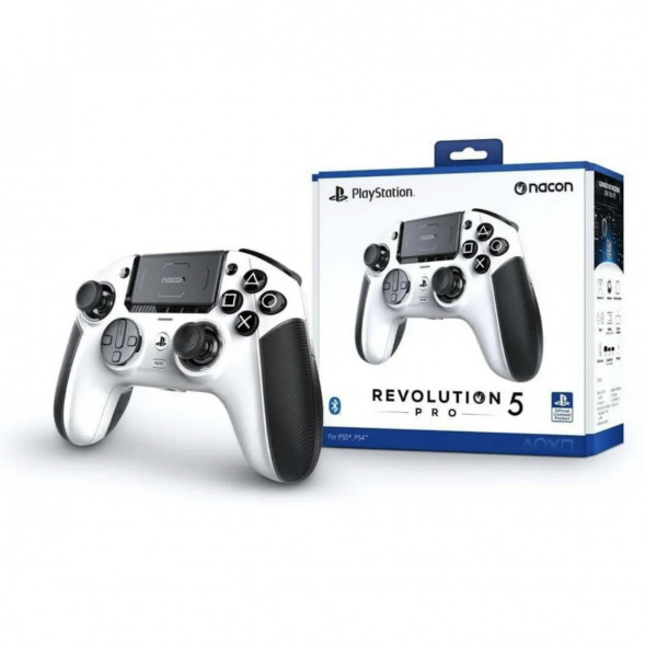 Беспроводной геймпад Nacon Revolution Pro 5 для PlayStation 5, белый в Москве