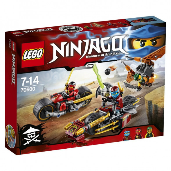 Конструктор LEGO Ninjago 70600 Погоня на мотоциклах в Москве