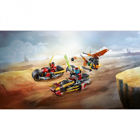 Конструктор LEGO Ninjago 70600 Погоня на мотоциклах в Москве