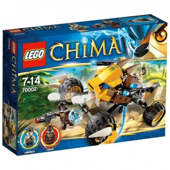 Конструктор LEGO Legends of Chima 70002 Лев Леннокс атакует в Москве