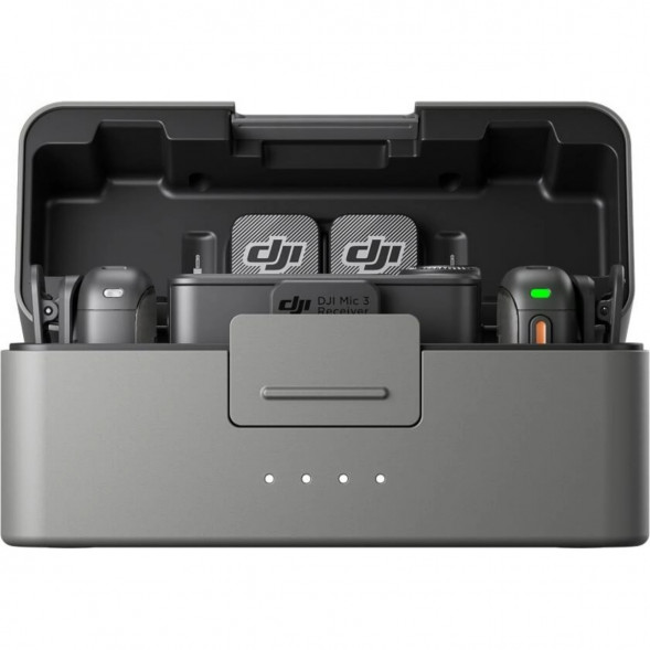Беспроводной микрофон DJI Mic 3 (2 TX + 1 RX + Charging Case) в Москве