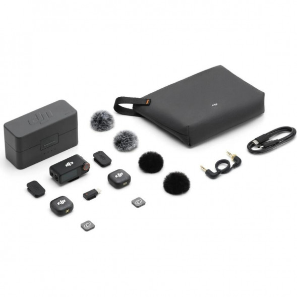 Беспроводной микрофон DJI Mic 3 (2 TX + 1 RX + Charging Case) в Москве