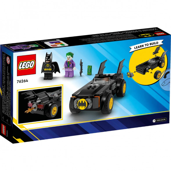 Конструктор LEGO Super Heroes 76264 Погоня на Бэтмобиле: Бэтмен против Джокера в Москве