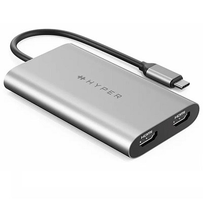 Адаптер HyperDrive Dual 4K HDMI для MacBook M1/M2 в Москве