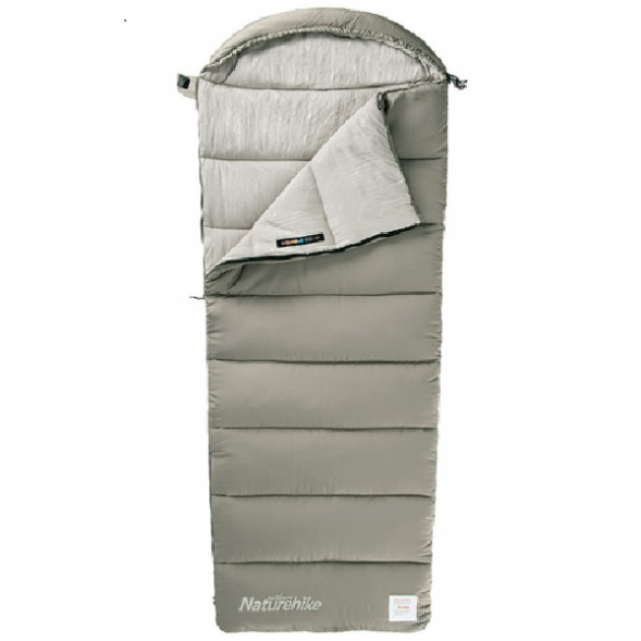 Спальный мешок Naturehike Envelope M180 (правый), зелёный в Москве