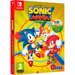 Sonic Mania Plus + Артбук (Nintendo Switch, Английская версия)