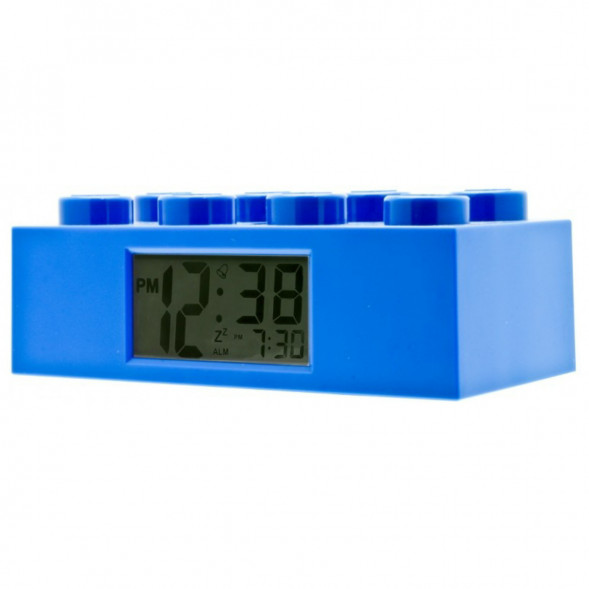 Будильник LEGO 9002151 Кирпичик, синий в Москве