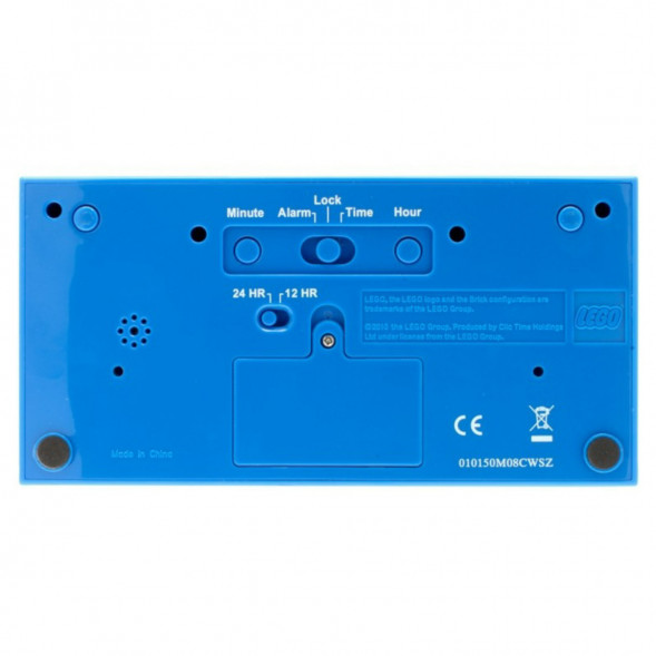 Будильник LEGO 9002151 Кирпичик, синий в Москве