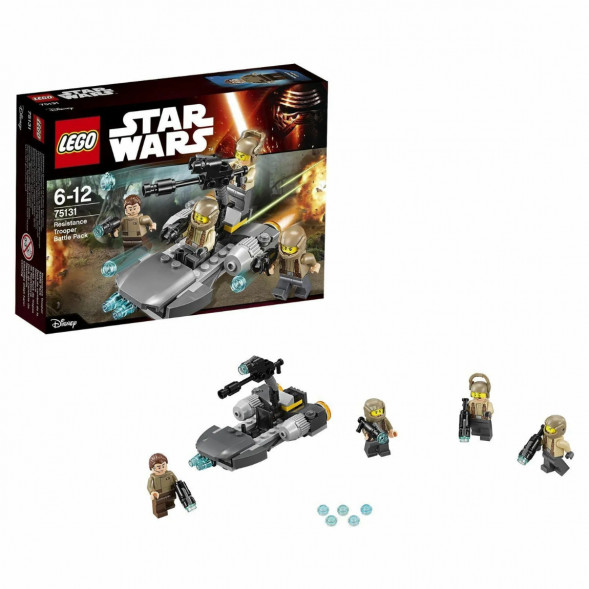 Конструктор LEGO Star Wars 75131 Боевой набор Сопротивления в Москве