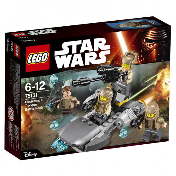 Конструктор LEGO Star Wars 75131 Боевой набор Сопротивления в Москве