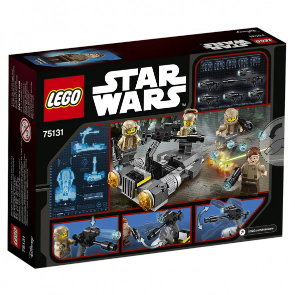 Конструктор LEGO Star Wars 75131 Боевой набор Сопротивления в Москве