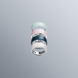 Умное кольцо Oura Ring 4 Ceramic (размер 4), Темная ночь/Midnight