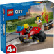 Конструктор LEGO City 60410 Пожарно-спасательный мотоцикл в Москве