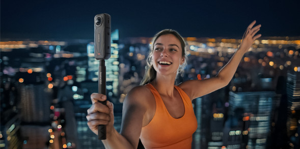 Экшн-камера Insta360 X5 Standard Bundle, Black в Москве