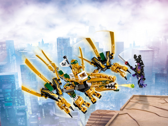 Конструктор LEGO Ninjago 70666 Золотой Дракон в Москве