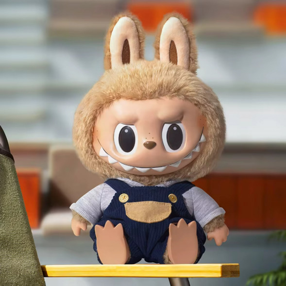 Коллекционная фигурка POP MART Labubu Time to chill Vinyl Plush Doll в Москве