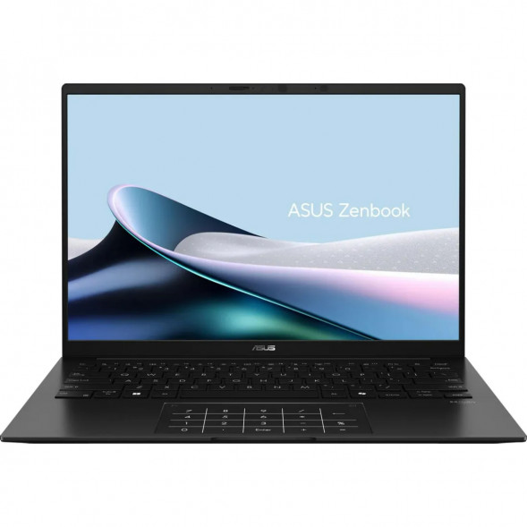 Ноутбук ASUS Zenbook 14 UM3406GA-QD132 (14&amp;quot;, OLED, AMD Ryzen AI 5 430 2ГГц, 4 ядра, 16ГБ LPDDR5x, 512ГБ SSD, AMD Radeon 840M, без ОС), черный в Москве