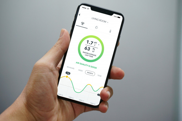 Детектор радона Airthings Wave 2-го поколения в Москве