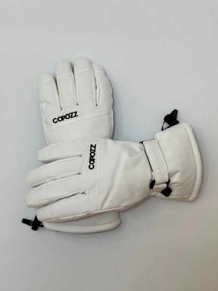 Перчатки горнолыжные сноубордические Copozz (белый, L) в Москве