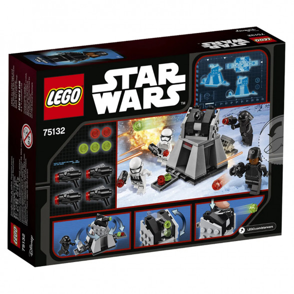 Конструктор LEGO Star Wars 75132 Боевой набор Первого Ордена в Москве