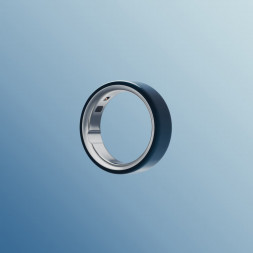 Умное кольцо Oura Ring 4 Ceramic (размер 5), Темная ночь/Midnight