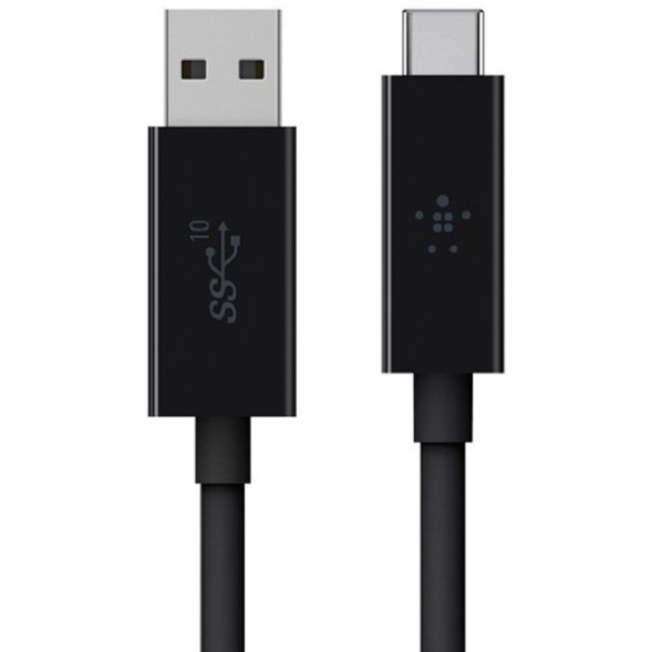 Кабель Belkin USB-A – USB-C 3.1 Gen 2 - cable, 1 м, черный в Москве