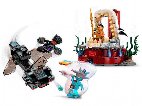 Конструктор LEGO Super Heroes 76213 Тронный зал короля Нэмора в Москве